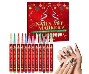 Penne multicolore - Kit di pittura mini smalto 0,3 mm, strumenti creativi per le donne | Decorazione per unghie per la casa, salotto, laboratorio, creazione artistica unica raffinatezza