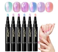 Penne Nail Design Gel A Base D'Acqua 6 Colori