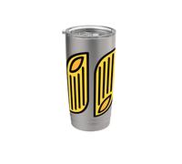 Penne Pasta Italiana Noodle Bicchiere termico in acciaio inox doppia parete