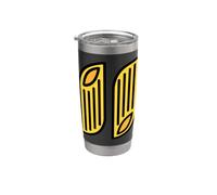 Penne Pasta Italiana Noodle Bicchiere termico in acciaio inox doppia parete