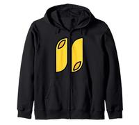 Penne Pasta Italiana Noodle Felpa con Cappuccio