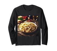 Penne Pasta Italiana Noodle Maglia a Manica