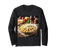 Penne Pasta Italiana Noodle Maglia a Manica