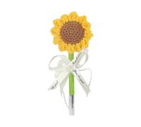 Penne - Penne Con Fiori Tessuti A Mano,Strumento Di Scrittura Fiori In Tessuto Manuale, Forniture Di Cancelleria E Decorazione Per Matrimoni E Feste In