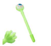 Penne Per Adulti A Tema Halloween - Marcatori Con Design A Forma Di Occhio,Le Penne Cartoon che Si Illuminano nella Oscurità - Per Scuola Aula Università Ufficio Casa Arte Disegno Diario E Artigianato