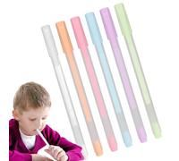 Penne per colla | Penne adesive ad asciugatura rapida per arte | 6 pezzi Strumento per colla a punta a rullo con tappo a clip per biglietti di auguri creazione di stationery fatti a mano