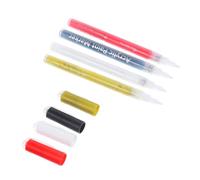 Penne per Nail Art 4 Pezzi in Pp per Disegno e Manicure | Uso Domestico per Pratica Unghie e Tessuti, Leggere e Pratiche, Tracciazione Fluida Impiego Multiplo