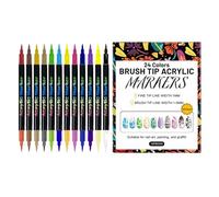 Penne per smalto per unghie, a doppia punta, per decorare le unghie, per principianti, professionisti, mogli, madri, spose, saloni di casa, studenti, appassionati di fai da te