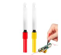 Penne per sonda di prova - Utensili di contatto elettronici, set di connettori di precisione | Kit di tester per ago placcato oro, attacco adattatore, interfaccia saldatore, clip per il circuito BO