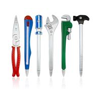 Penne Per Styling Per Strumenti Hardware Da 6 Pezzi, Penne A Sfera Creative, Penne Per Strumenti Innovativi, Penne A Sfera In Plastica, Articoli Di Cancelleria Interessanti Per Gli Studenti
