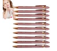 Penne per versetti della Bibbia - Struttura in materiale metallico, dimensioni 14,5 cm x 1 cm, set da dieci pezzi, design di scrittura ispiratore | Ideale per lo studio della Bibbia, la chiesa, l'uffi