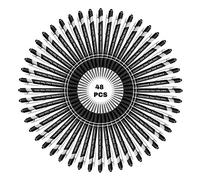 Penne Personalizzate con Nome, Penne a Sfera Personalizzabile con Incisione Nome Logo Messaggio, 48 Pezzi Metallo Soft Touch Penna Personalizzata per Compleanni, Laurea, Anniversari(Inchiostro Nero)