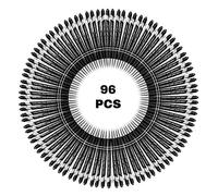 Penne Personalizzate con Nome, Penne a Sfera Personalizzabile con Incisione Nome Logo Messaggio, 96 Pezzi Metallo Soft Touch Penna Personalizzata per Compleanni, Laurea, Anniversari(Inchiostro Nero)