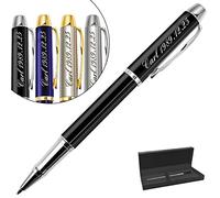 Penne personalizzate-regalo personalizzato con il tuo nome logo o slogan per compleanno, festa-Inchiostro nero e 0,7 mm