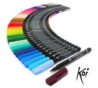 Penne Rispetto All'Inchiostro Giapponese Sakura Koi - Astuccio In Plastica 48