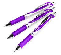 Pentel BL77 Retraibile Gel Penne a Sfera - 0.7mm - Violetto - Confezione Di 3