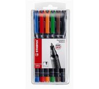 Penne Stabilo OHPen universal Medio (M) astuccio da 6 - 843/6