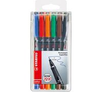Penne Stabilo OHPen universal Superfine astuccio da 6 - 841/6