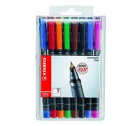 Penne Stabilo OHPen universal Superfine astuccio da 8 - 841/8