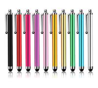 Penne stilo capacitive, confezione da 20, strumenti per touchscreen, resistenti ai graffi, alle impronte digitali, facili da trasportare, disponibili