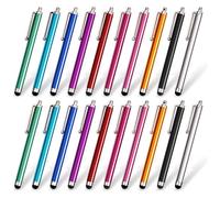 Penne stilo di precisione, 20 pezzi, compatibilità universale con touchscreen capacitivi, punta antigraffio per la protezione dello schermo, punta