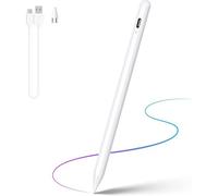 Penne Stilo per Touchscreen, Penna Stilo Capacitiva a Bassa Latenza con Porta di Aspirazione Magnetica, Punta Sostituibile, Alta Precisione e sensibilità, per il Telefono Tablet
