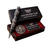 Penne Stilografiche Da Uomo, Penna Di Lusso In Metallo, Penna Commemorativa Con Scatola Da Collezione, Premium Per Diario, Disegni, Schizzi, Scarabocchi, Regalo Elegante Per Ragazzi