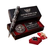 Penne Stilografiche di Lusso - Lusso Metallico con Scatola da Collezione - Penna Commemorativa con Scrittura | Per Ragazze Giovani Adolescenti Uomini Donne Schizzi Scarabocchi Diario Progettazione