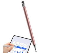Penne touch a schermo in silicone | Penna firma tablet ad alta precisione a doppia testa | Tocco sensibile alla testa della penna sostituibile per la scrittura della matita per lo studio di lavoro
