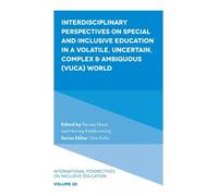 Pennee Narot Interdisciplinary Perspectives on Special and In (Copertina rigida)