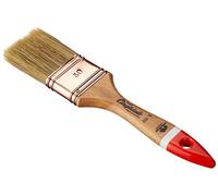 Pennellessa Cinghiale Professionale 537 da 50mm per Smalto, Vernice e Impregnante a solvente per legno, Antiruggine a solvente, setole bionde, Fai da te.