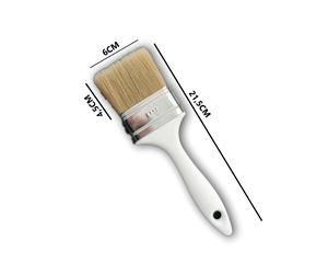 Pennellessa Professionale 6cm per Pittura, Vernice e Colla - Setola Mista Ideal 60% | Universale