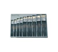 Vetrinetta 126 pennelli linea 577 - piatti - setola - Giotto