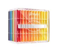 Pennelli Acrilici | Set da 60 Con Punta a Pennello per Tessuto Pittura Acrilica,Ideali per Artisti Adulti Studenti Disegno Colorazione su Vetro Legno Tessuto e Altri Materiali