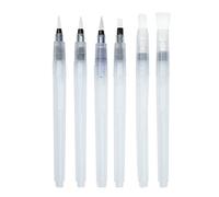 Pennelli ad acquerello, confezione da 6 pennelli per pittura per matite colorate solubili in acqua, pennarelli a base d'acqua, colori ad acquerello, forniture artistiche per il ritorno a scuola