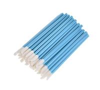 Pennelli da trucco, 50 pezzi, usa e getta, per labbra, rossetto, lucidalabbra, applicatore, bastone, strumento per il trucco, colore blu