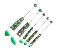 Pennelli da trucco, applicatori natalizi per ombretto, sopracciglia, set per trucco viso, da donna, per viso, ombretto, correttore, sopracciglia, bellezza da viaggio