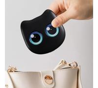 Pennelli Da Trucco Da Viaggio | 6 Pezzi Set Di Pennelli Da Trucco,Scatola Portaoggetti A Forma Di Gatto Con Specchio Ideale Per Donne Amiche Viaggio Lavoro Compleanni Regalo