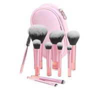 Pennelli da trucco, ergonomici, piccoli strumenti di bellezza professionali per donne e ragazze, fard in polvere e ombretto