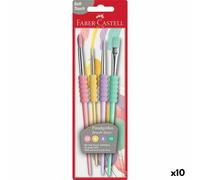 Pennelli Faber-Castell 4 Pezzi Torta [10 Unità]