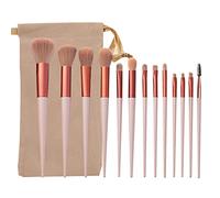 Pennelli for trucco, Pennello for fard, Set di pennelli for trucco, Pennelli for trucco, Set di pennelli for trucco Pennello con borsa organizer Strumenti di bellezza Pennello for cipria in polvere Fo