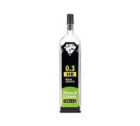 Pennelli meccanici, 0,3 mm HB di ricarica per matite, ricambio per matite resistenti alla rottura, 30 per tubo, 1 tubi (30 pezzi)