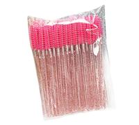 Pennelli per ciglia monouso, bacchette per mascara, applicatori per sopracciglia, strumenti per l'estensione delle ciglia, 50 pezzi, pennello per sopracciglia di colore casuale, pennello per olio di r