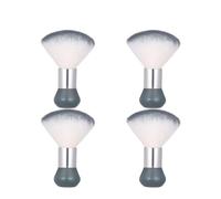 Pennelli Per Collo Spazzola for capelli da parrucchiere, for la pulizia del collo, for tagliare i capelli, for barbiere, strumenti for il taglio dei capelli, accessori for barbiere(Grey-4PCS)