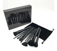 Pennelli per il trucco | 11 pennelli per contorno | Set di pennelli per correttore ecologico della pelle | Kit di pennelli multiuso per arrossire con pennelli per fondotinta per una routine di