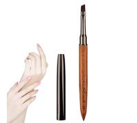 Pennelli per nail design, pennello al dettaglio per - Pennelli con rivestimento sottile per unghie | Spazzola per unghie in legno di sandalo per linee lunghe, dettagli sottili, disegno sottile, design