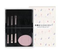 Pennelli Per Trucco - Set Di Strumenti Cosmetici Con Setole Morbide Da 8 Pezzi, Kit Applicatore Di Bellezza Professionale | Ombretto A Lunga Durata Evidenzia Blush Correttore Miscelazione Viaggi Uffic