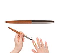 Pennelli per unghie per, pennelli per nail design, Strumento per unghie, Spazzole per in legno di sandalo per uso domestico e salone di bellezza professionale, dettagli sottili, disegno raffin