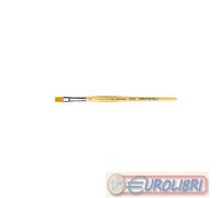 PENNELLI PIATTI N.8 12PZ DA VINCI 304 JUNIOR