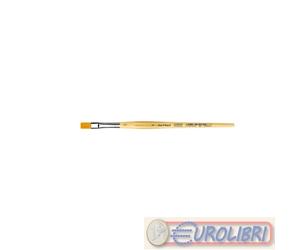 PENNELLI PIATTI N.8 12PZ DA VINCI 304 JUNIOR